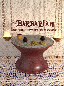 The Barbarian and the Subterranean Caves Cover