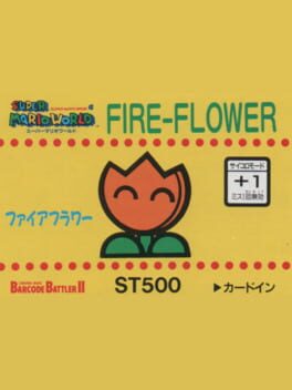 Barcode Battler II: Super Mario World - Fire-Flower Cover