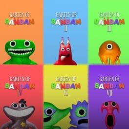 Garten of Banban 1 + 2 + 3 + 4 + 6 + 7 Cover