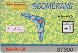 Barcode Battler II: Zelda no Densetsu - Kamigami no Triforce: Boomerang Cover
