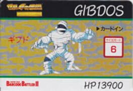 Barcode Battler II: Zelda no Densetsu - Kamigami no Triforce: Gibdos Cover