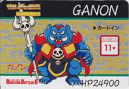 Barcode Battler II: Zelda no Densetsu - Kamigami no Triforce: Ganon Cover