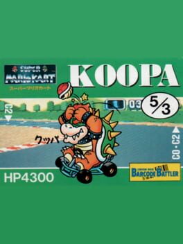 Barcode Battler II: Super Mario Kart - Koopa Cover