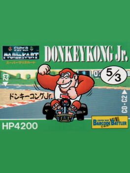 Barcode Battler II: Super Mario Kart - Donkey Kong Jr. Cover