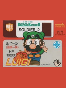 Barcode Battler II: Shogaku Ninensei Special Barcode Card - Luigi (Game Ichizoku) Cover