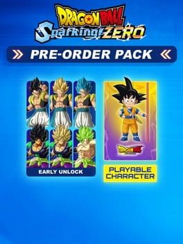 Dragon Ball Sparking Zero: Pre-order Pack Cover