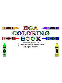 EGA Coloring Book Cover