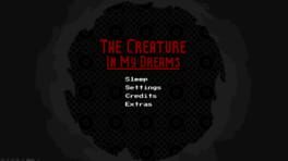 The Creature in my Dreams Cover