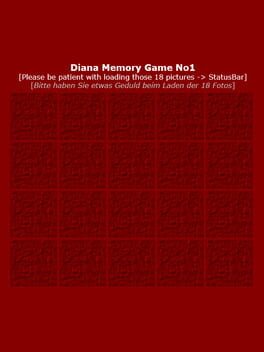 Diana Memory Game No1 Cover