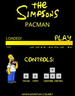 The Simpsons Pacman Cover