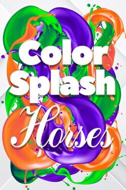 Color Splash: Horses Cover