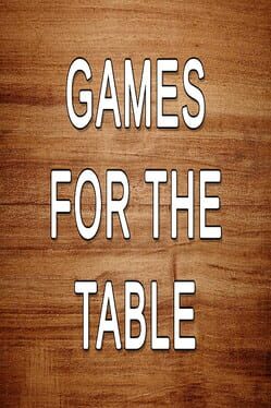 Games For The Table Cover