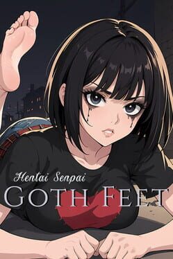 Hentai Senpai: Goth Feet Cover