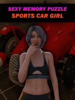 Sexy Memory Puzzle: Sports Car Girl Cover