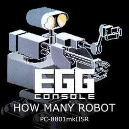 Eggconsole How Many Robot PC-8801mkIISR Cover