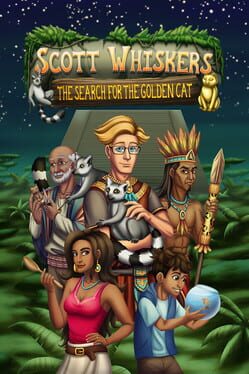 Scott Whiskers: The Search for the Golden Cat Cover