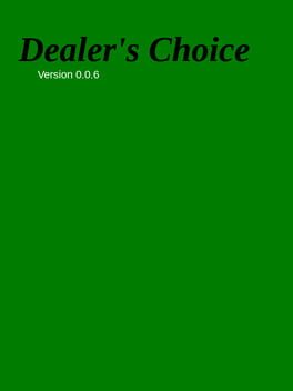 Dealer's Choice Cover