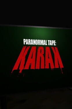 Paranormal Tape: Karak Cover