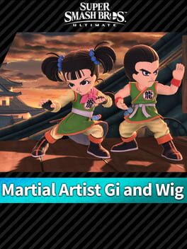 Super Smash Bros Ultimate: Martial Artist Gi and Wig Cover