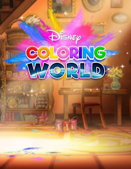 Disney Coloring World Cover
