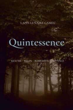 Quintessence Cover