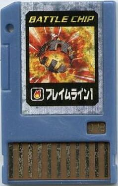 MegaMan NT Warrior Advanced PET: Battle Chip - 012: FlameLine1 Cover
