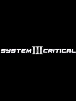 System Critical III Cover