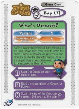 Who's Dunnit? A Cover