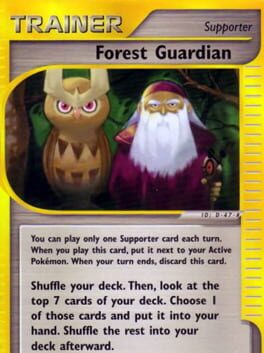 Construction: Action - Player: D-47-# - Forest Guardian Cover