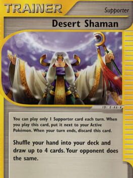 Construction: Action - Player: E-46-# - Desert Shaman Cover