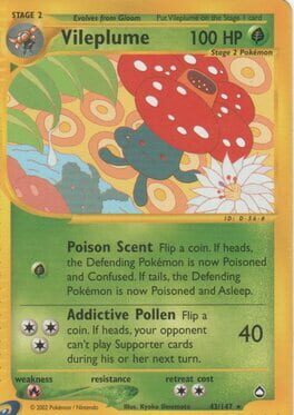 Construction: Action - Map: Vileplume Cover