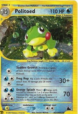Construction: Action - Map: Politoed Cover