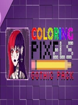Coloring Pixels: Gothic Pack Cover