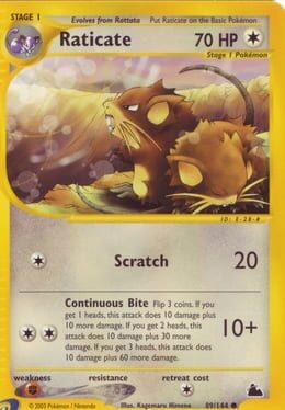 Construction: Action - Map: Raticate Cover