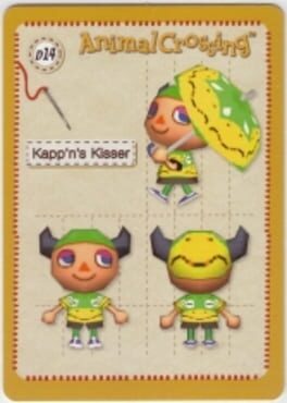 Animal Crossing-e: D14 - Design Card: Kapp'n's Kisser Cover