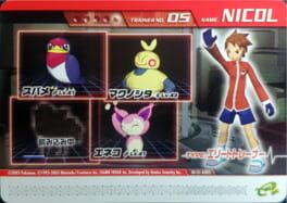 Pokémon Colosseum Double Battle Card e+: 13-A005 - Elite Trainer no Nicol Cover