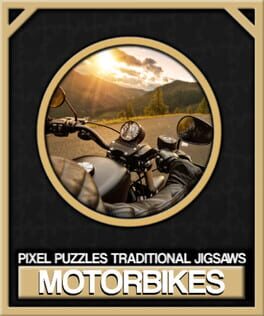 Pixel Puzzles Traditional Jigsaws: Motorbikes Cover
