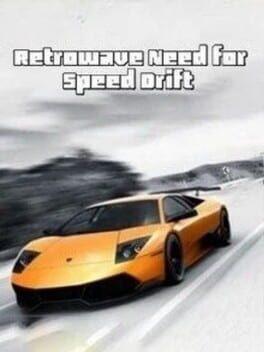 Retrowave Need For Speed Drift Cover