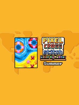 Pixel Cross Stitch: Color by Number - Summer Pack Cover