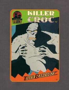 The Adventures of Batman & Robin: Tiger Barcodzz - 01: Killer Croc Cover