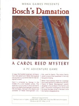 Bosch's Damnation Cover