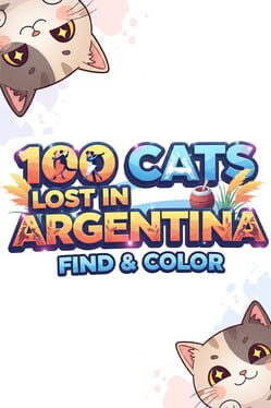 100 Cats Lost in Argentina Find & Color Cover