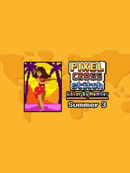 Pixel Cross Stitch: Color by Number - Summer Pack 3 Cover