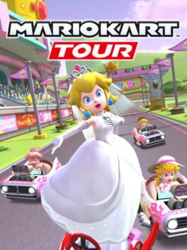 Mario Kart Tour: Peach Tour Cover