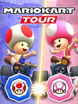 Mario Kart Tour: Toad vs. Toadette Tour Cover