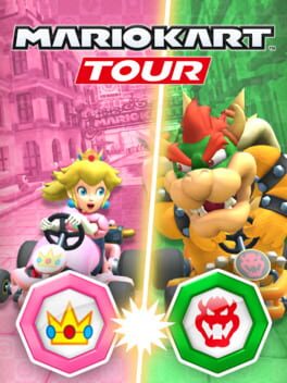 Mario Kart Tour: Peach vs. Bowser Tour Cover