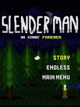 Slender Man in Sonic Forever Cover