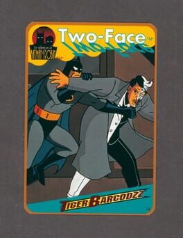 The Adventures of Batman & Robin: Tiger Barcodzz - 14: Two-Face Cover