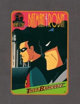 The Adventures of Batman & Robin: Tiger Barcodzz - 20: Batman & Robin Cover