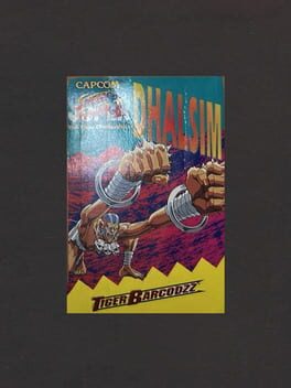 Super Street Fighter II: The New Challengers - Tiger Barcodzz: Dhalsim Cover
